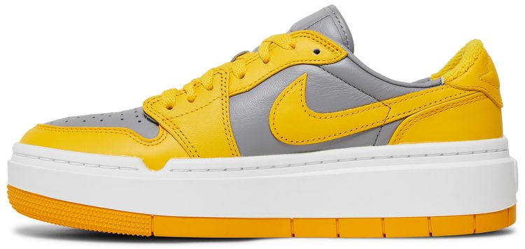 Wmns Air Jordan 1 Elevate Low Cement Grey Varsity Maize