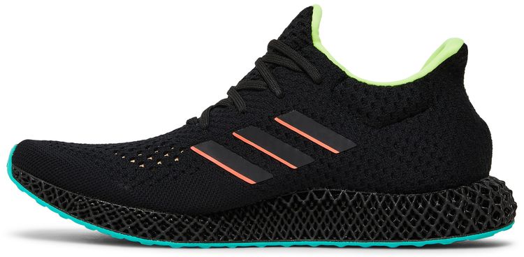Adidas Futurecraft 4D Black Carbon Turbo