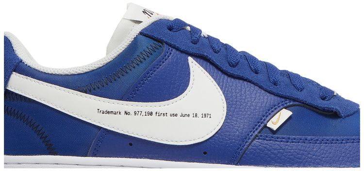 Nike Court Vision Low Premium First Use   Deep Royal Blue