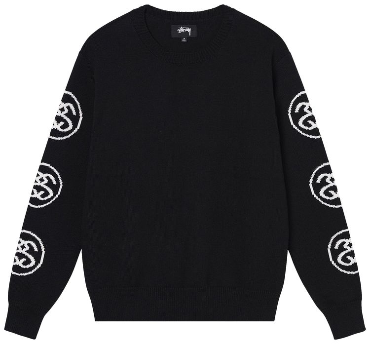 Stussy SS Link Sweater Black
