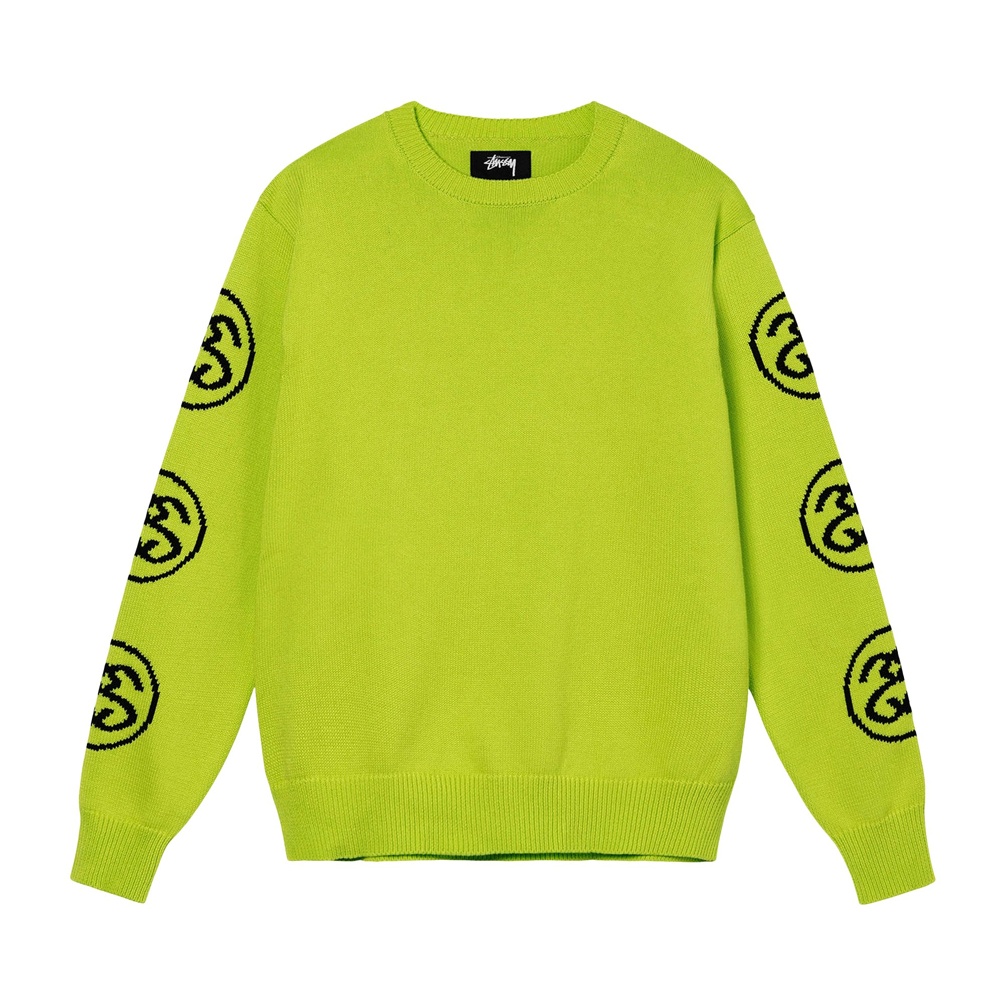 Stussy SS-Link Sweater 'Lime'