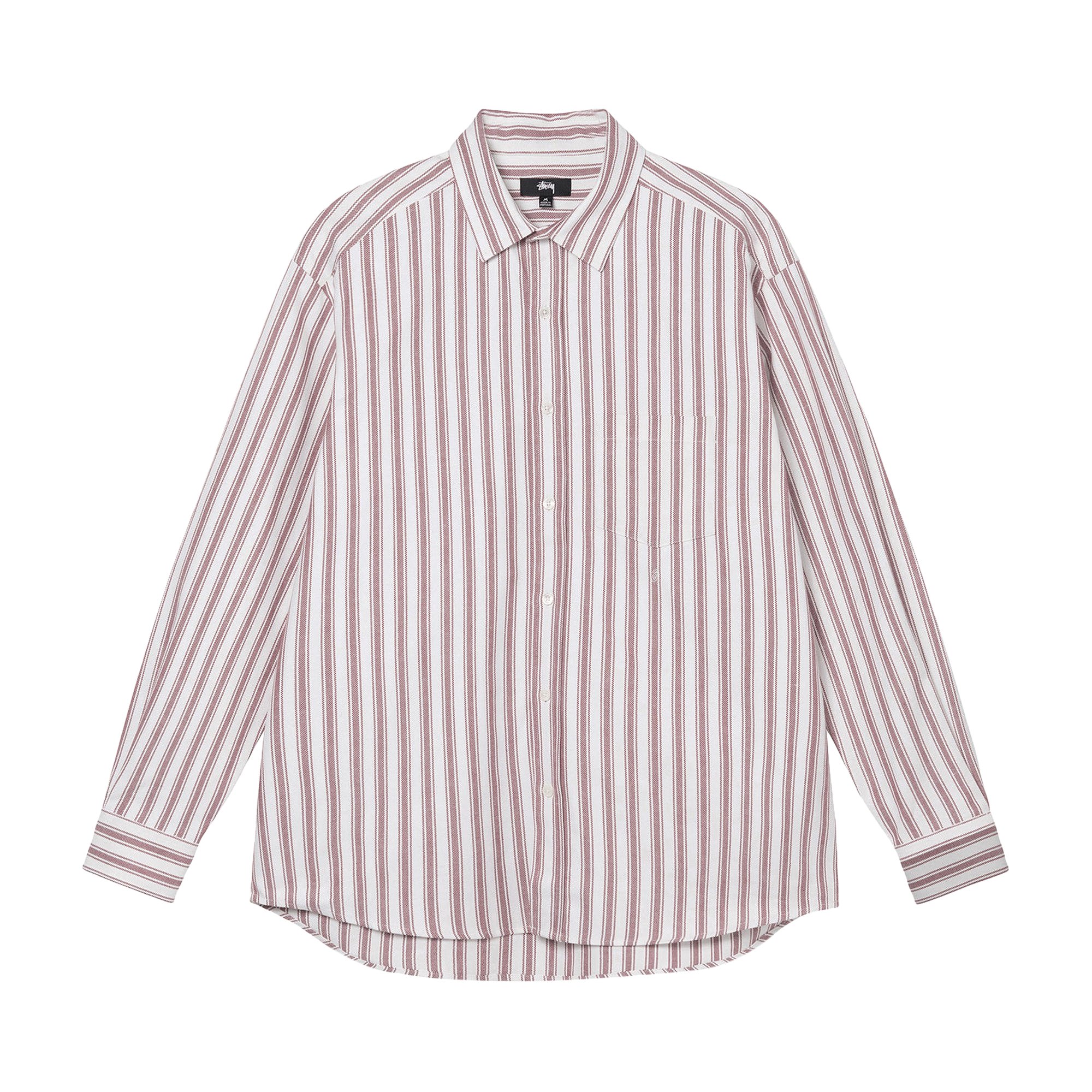 Buy Stussy Classic Oxford Shirt 'Stripe' - 1110237 STRI | GOAT