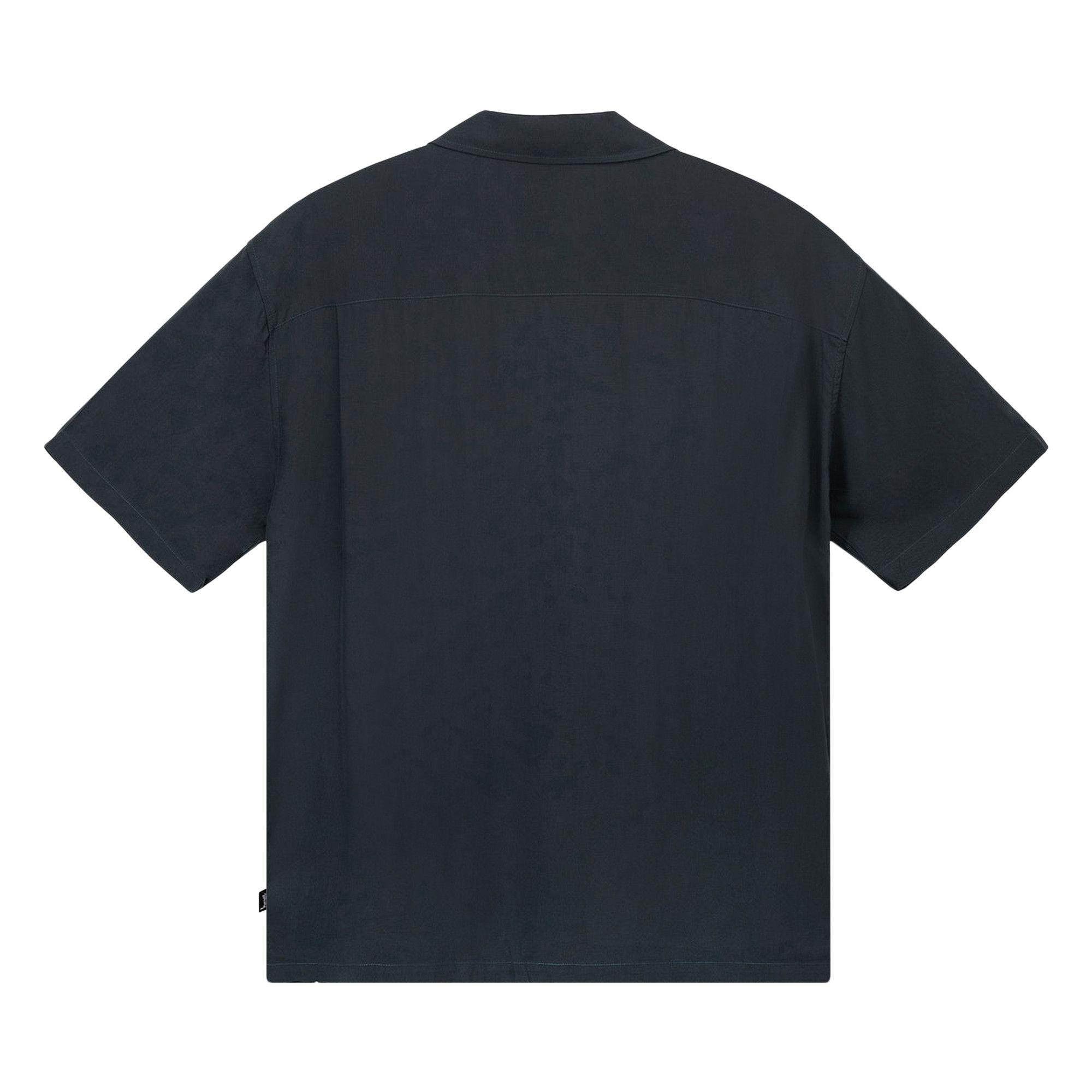 Buy Stussy Bob Marley Open Collar Shirt 'Black' - 311048