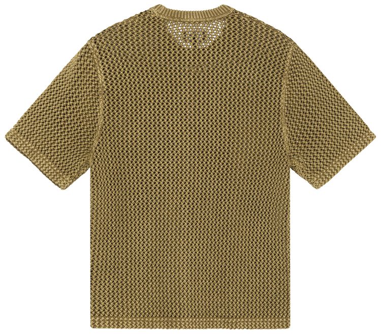 Stussy ODyed Mesh Crew Khaki