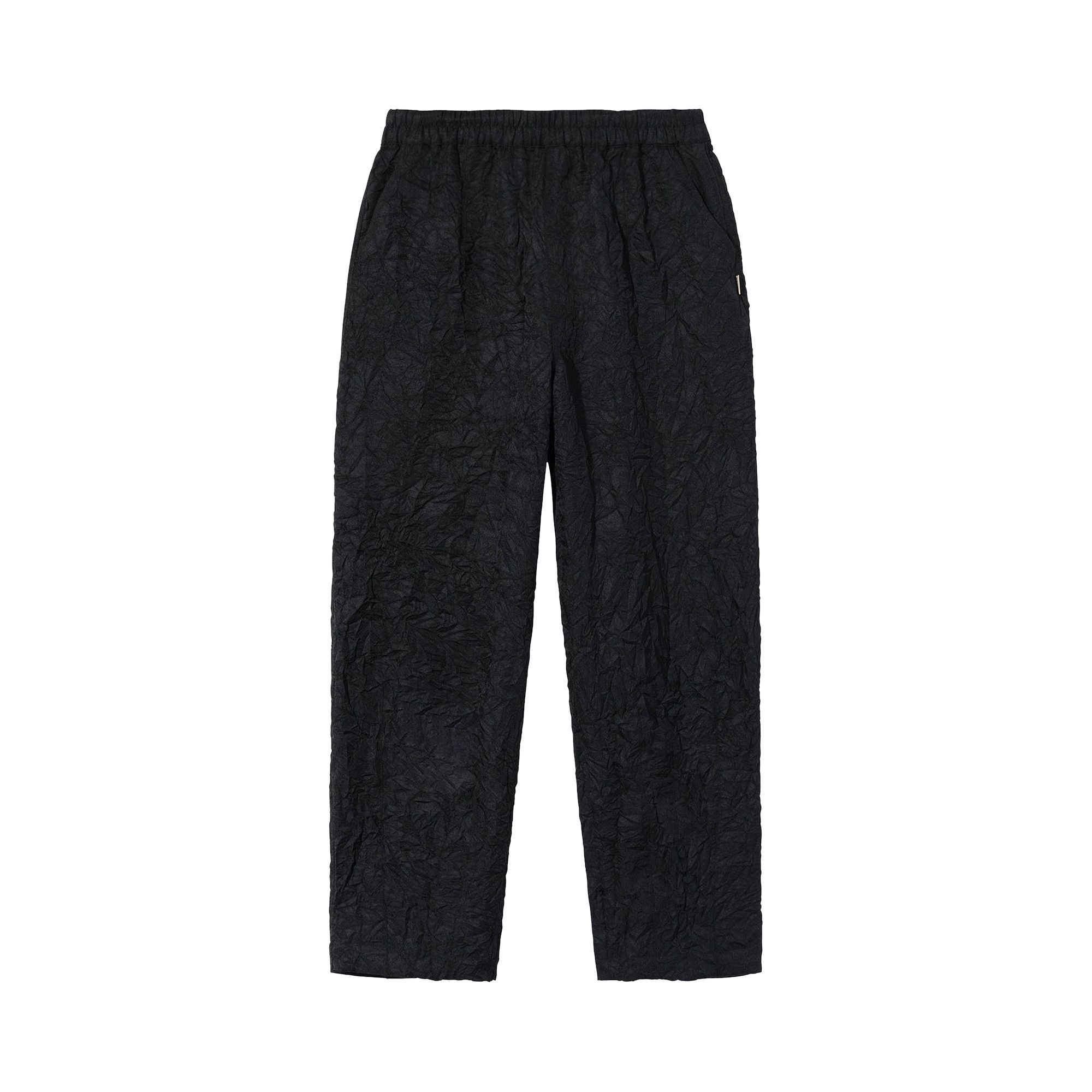 『2年保証』 Buy GOAT | BLAC 216117 - 'Black' Pant Crinkle Big Ralphie Stussy パンツ
