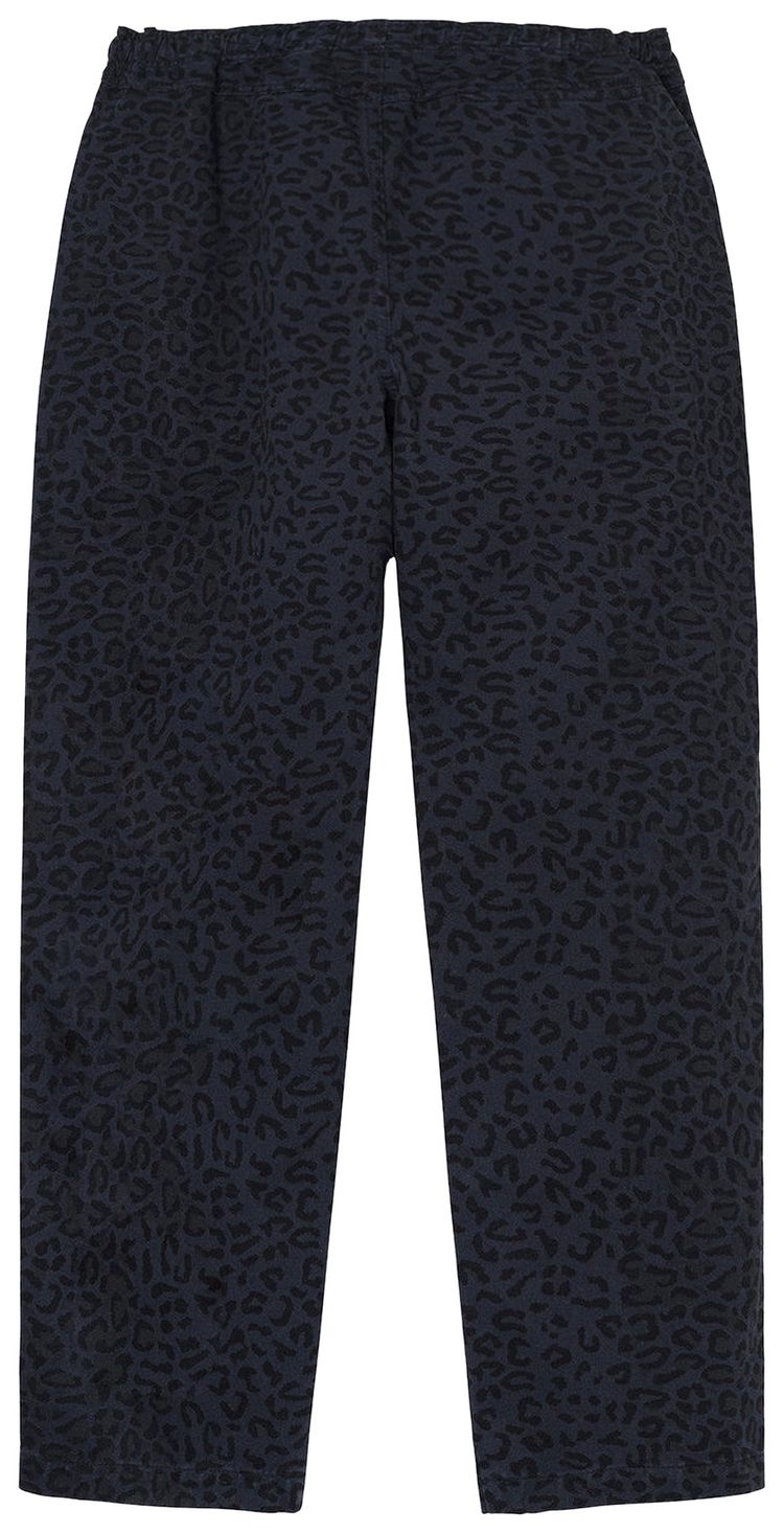 Stussy Leopard Beach Pant Ink Blue