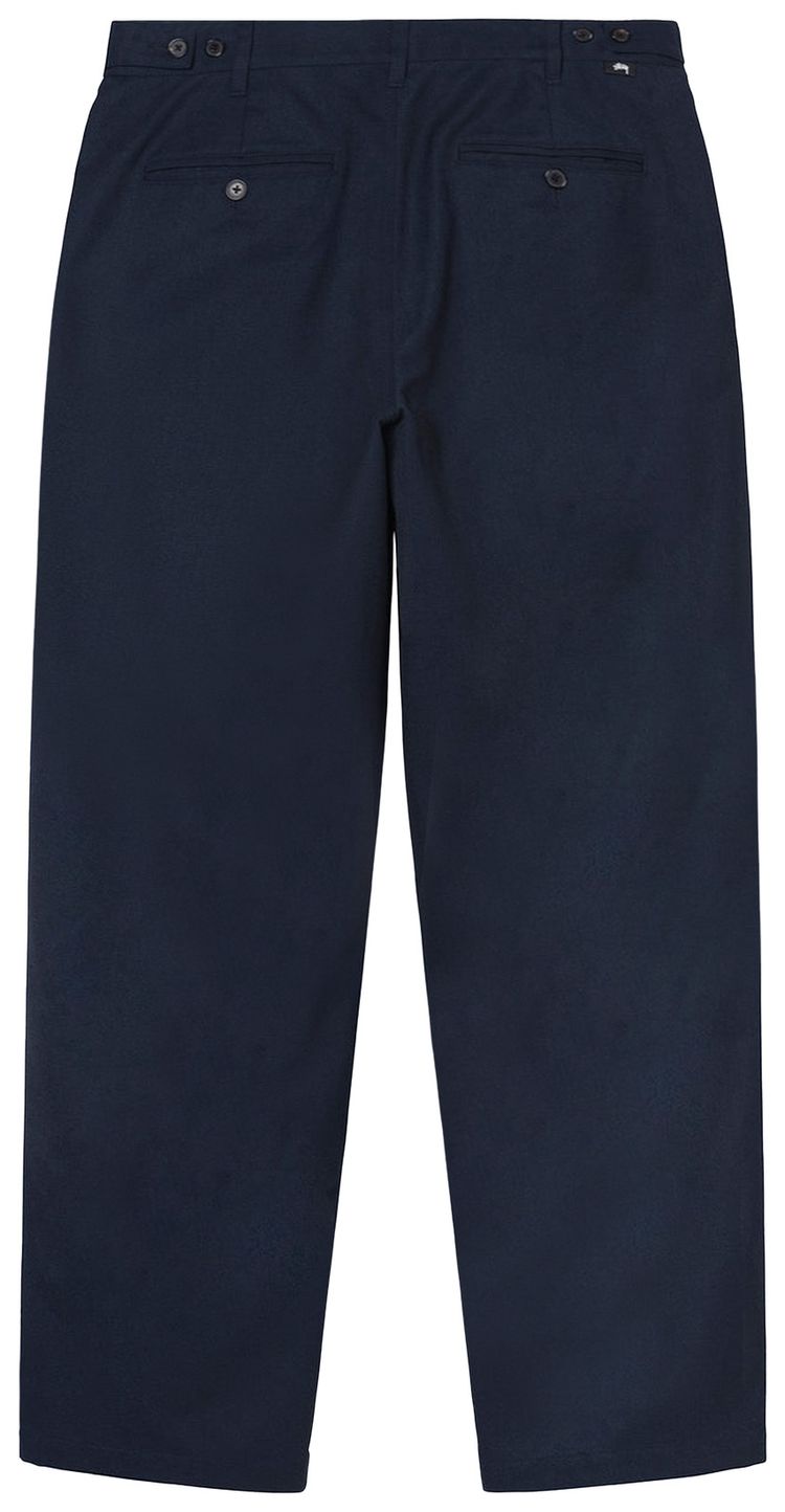 Stussy Volume Pleated Trouser Navy