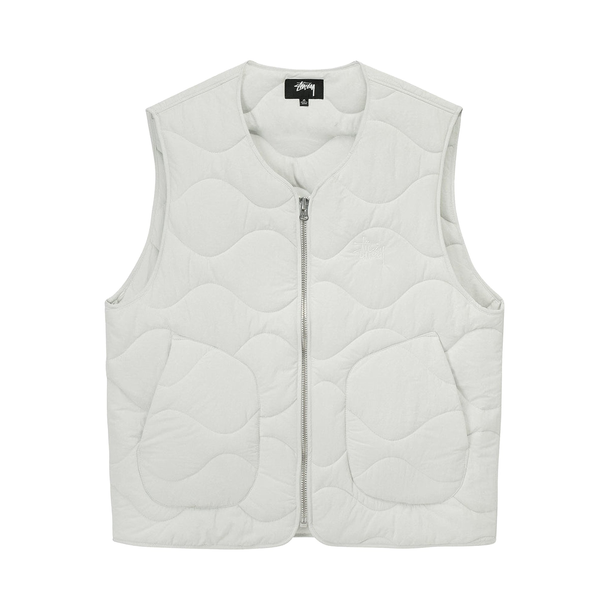 Buy Stussy Recycled Nylon Liner Vest 'Bone' - 115643 BONE | GOAT UK