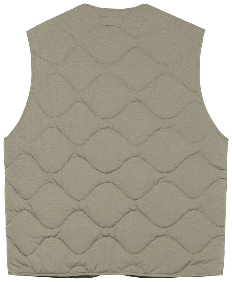 Stussy Recycled Nylon Liner Vest Coyote