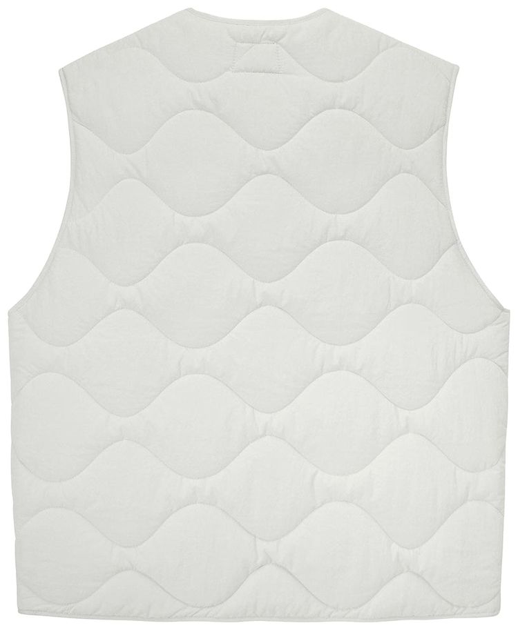 Stussy Recycled Nylon Liner Vest Bone