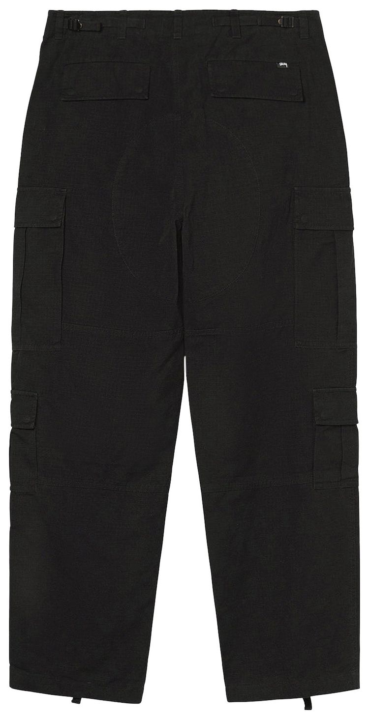 Stussy Ripstop Surplus Cargo Black