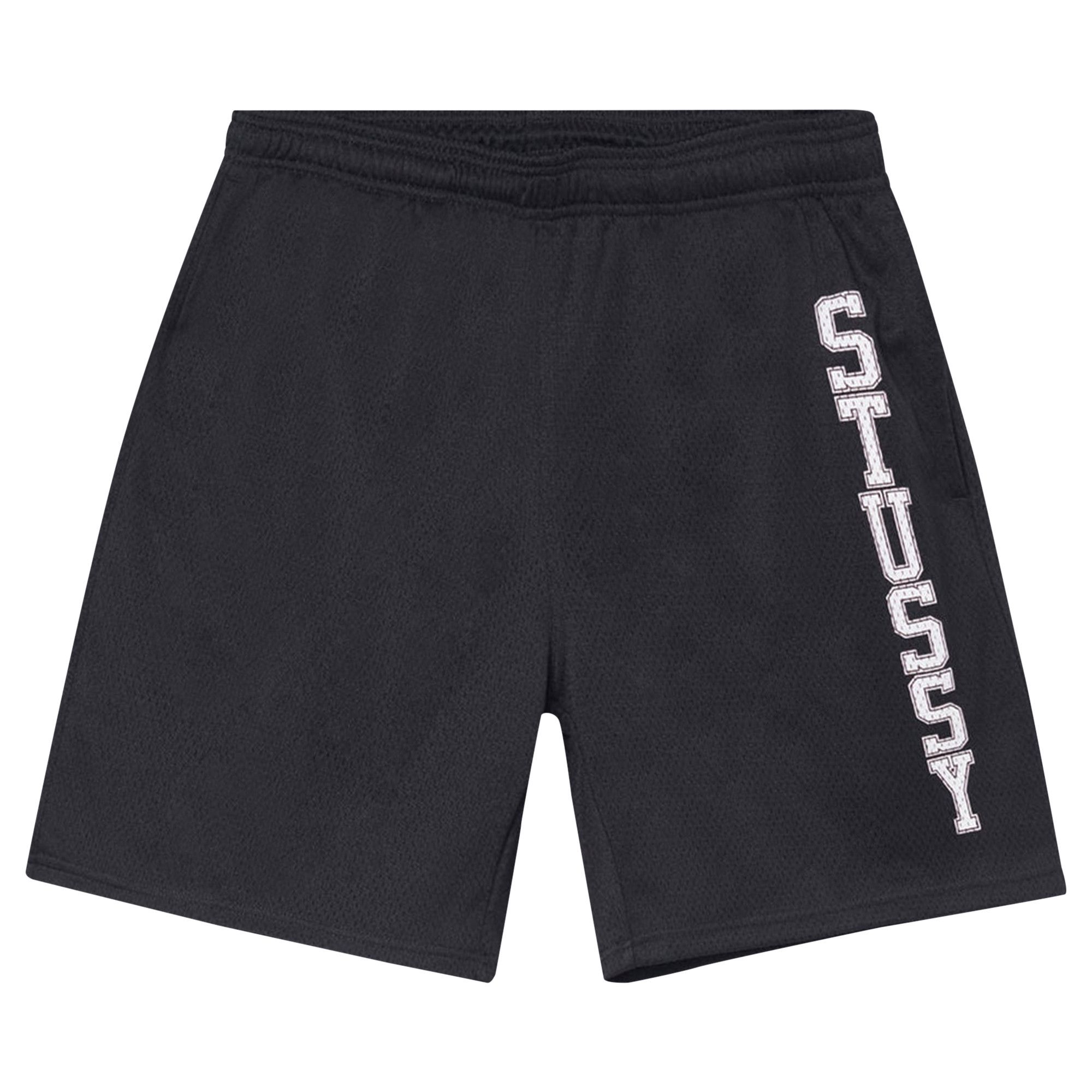 Buy Stussy Collegiate Mesh Short 'Black' - 112274 BLAC | GOAT