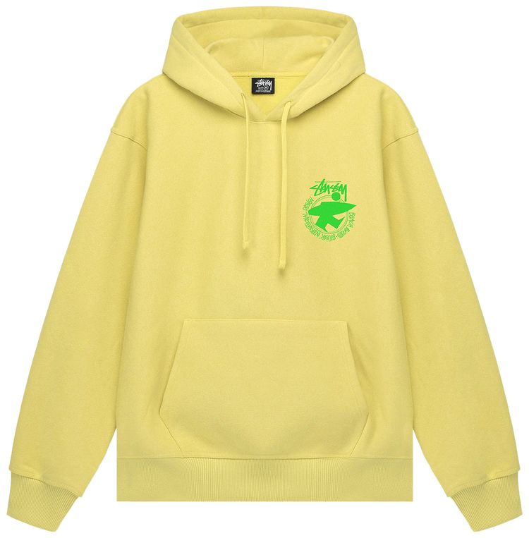 Stussy Beach Roots Hoodie Yellow
