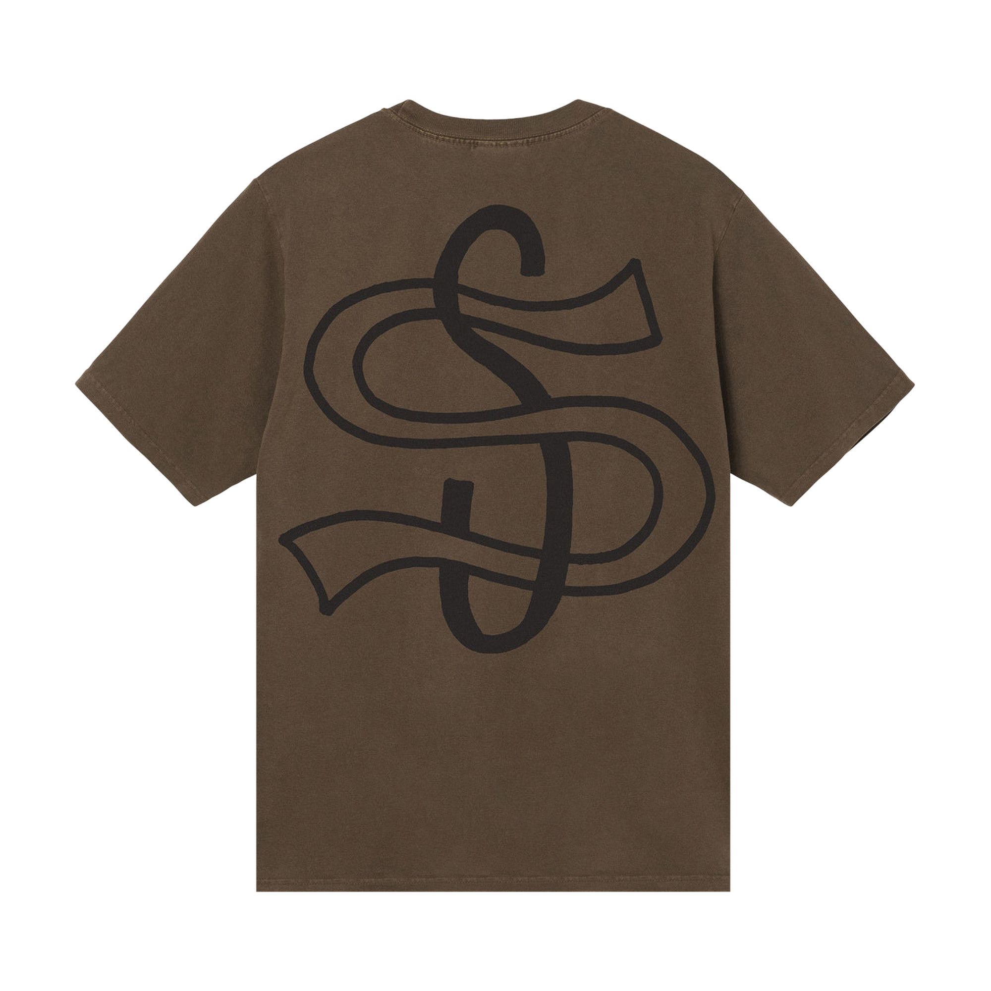 ★関税込★Stussy★EMBLEM TEE PIGMENT DYED★COFFEE★ Buy Stussy Block Sport Pigment Dyed Tee 'Black' - 1904910