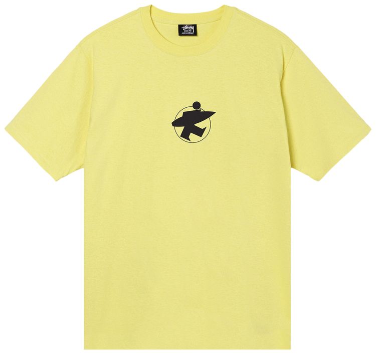 Stussy Surf Stock Tee Yellow