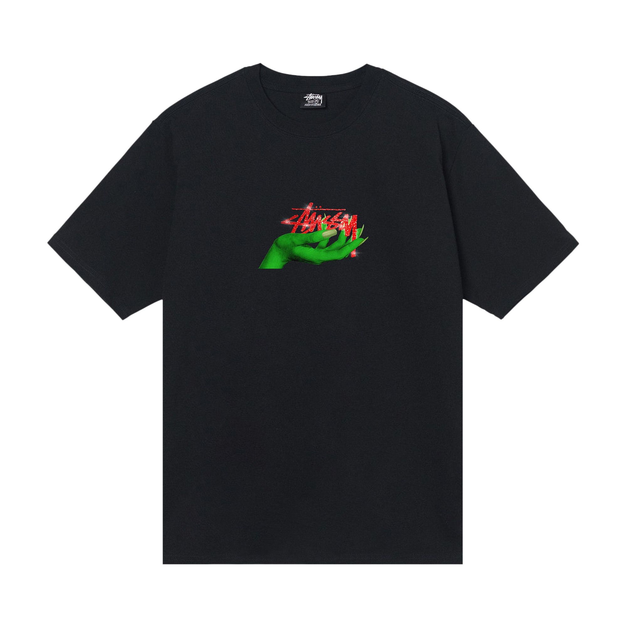 Buy Stussy Oz Tee 'Black' - 1904794 BLAC | GOAT