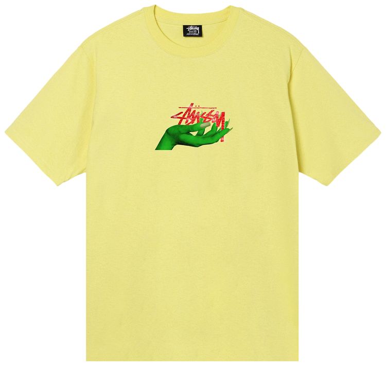 Stussy Oz Tee Yellow