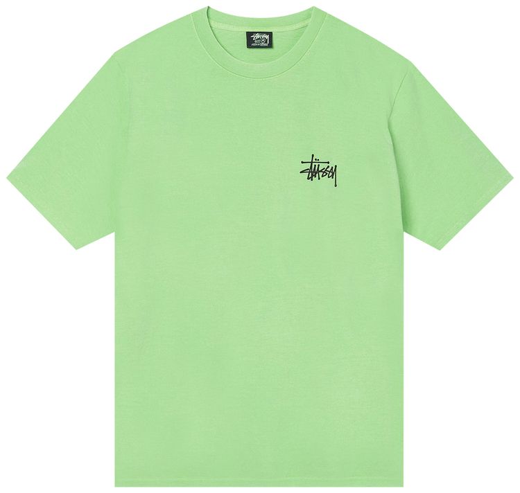 Stussy Basic Pigment Dyed Tee Green