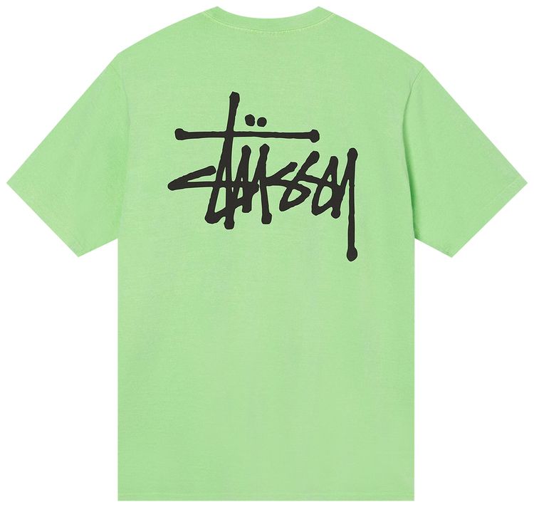 Stussy Basic Pigment Dyed Tee Green