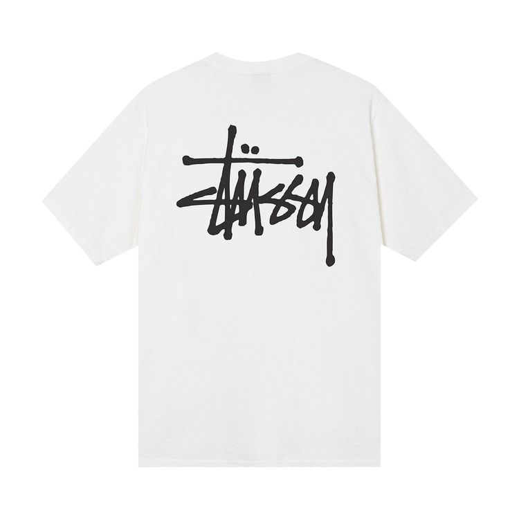 Stussy Basic Pigment Dyed Tee Natural