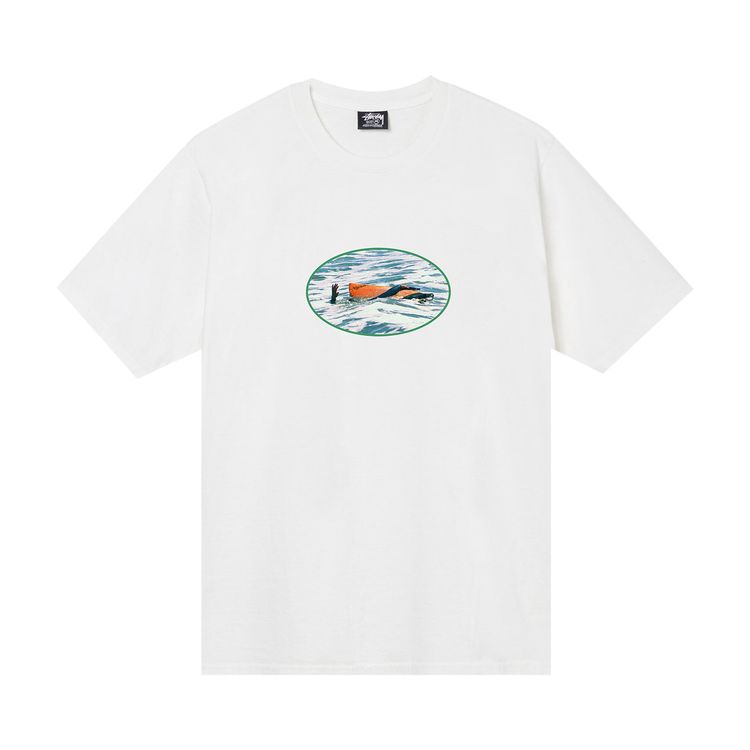 Stussy Gum Crush 2 Pigment Dyed Tee Natural