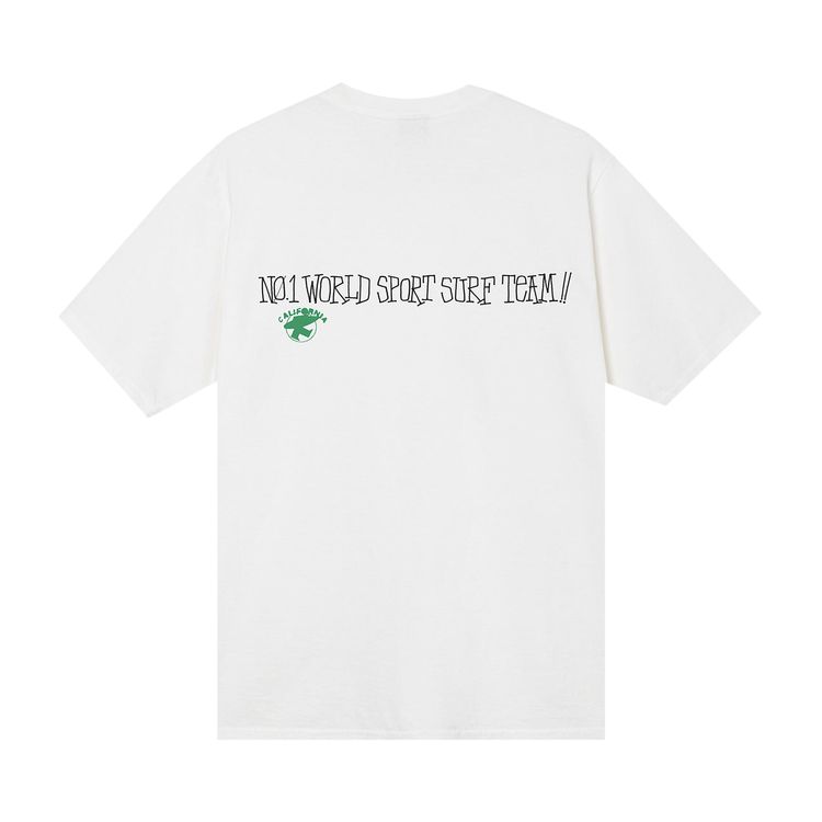 Stussy Gum Crush 2 Pigment Dyed Tee Natural