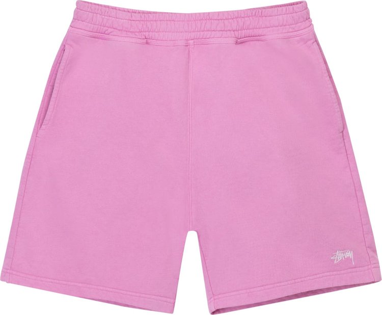 Buy Stussy Overdyed Stock Logo Short 'Pink' - 112286 PINK | GOAT
