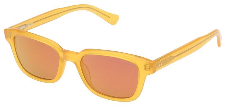 Stussy Owen Sunglasses Frosted Yellow