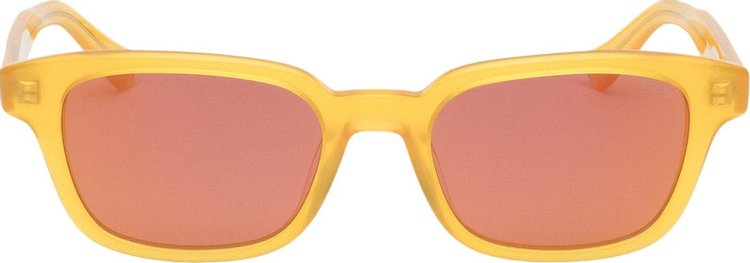 Stussy Owen Sunglasses 'Frosted Yellow'