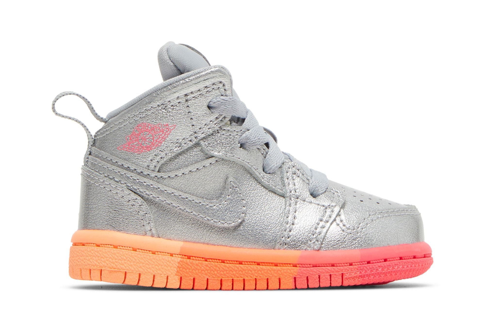 Pink metallic jordan 1 online