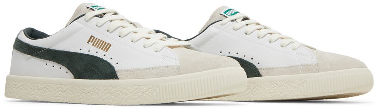 Puma Basket Vintage White Green Gables