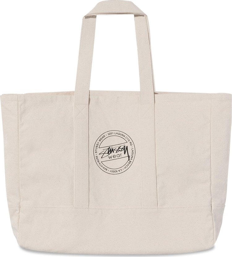Stussy Canvas Tote 'Natural'