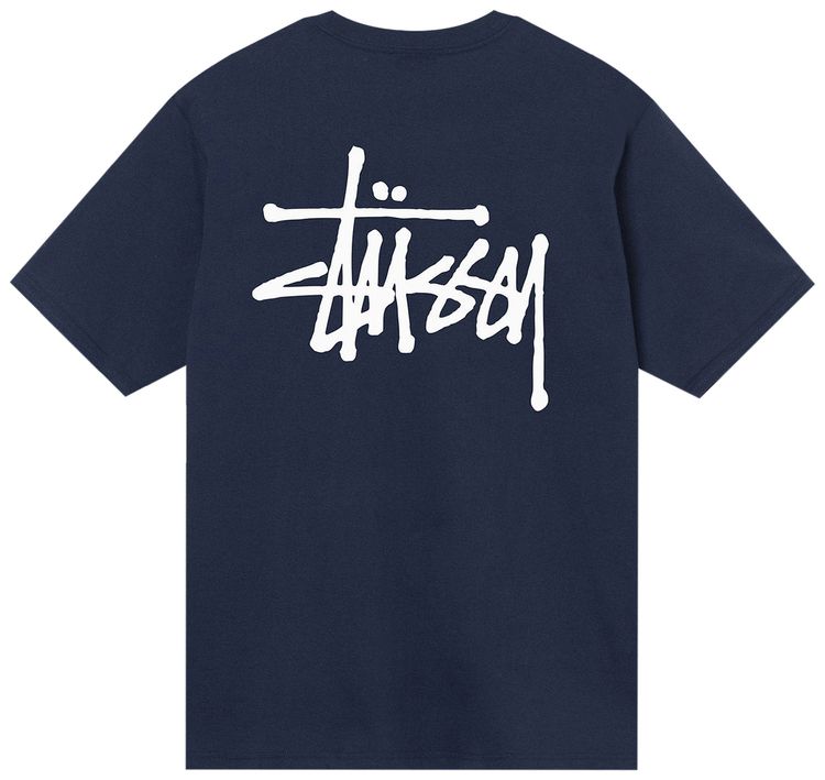 Stussy Basic Tee Navy