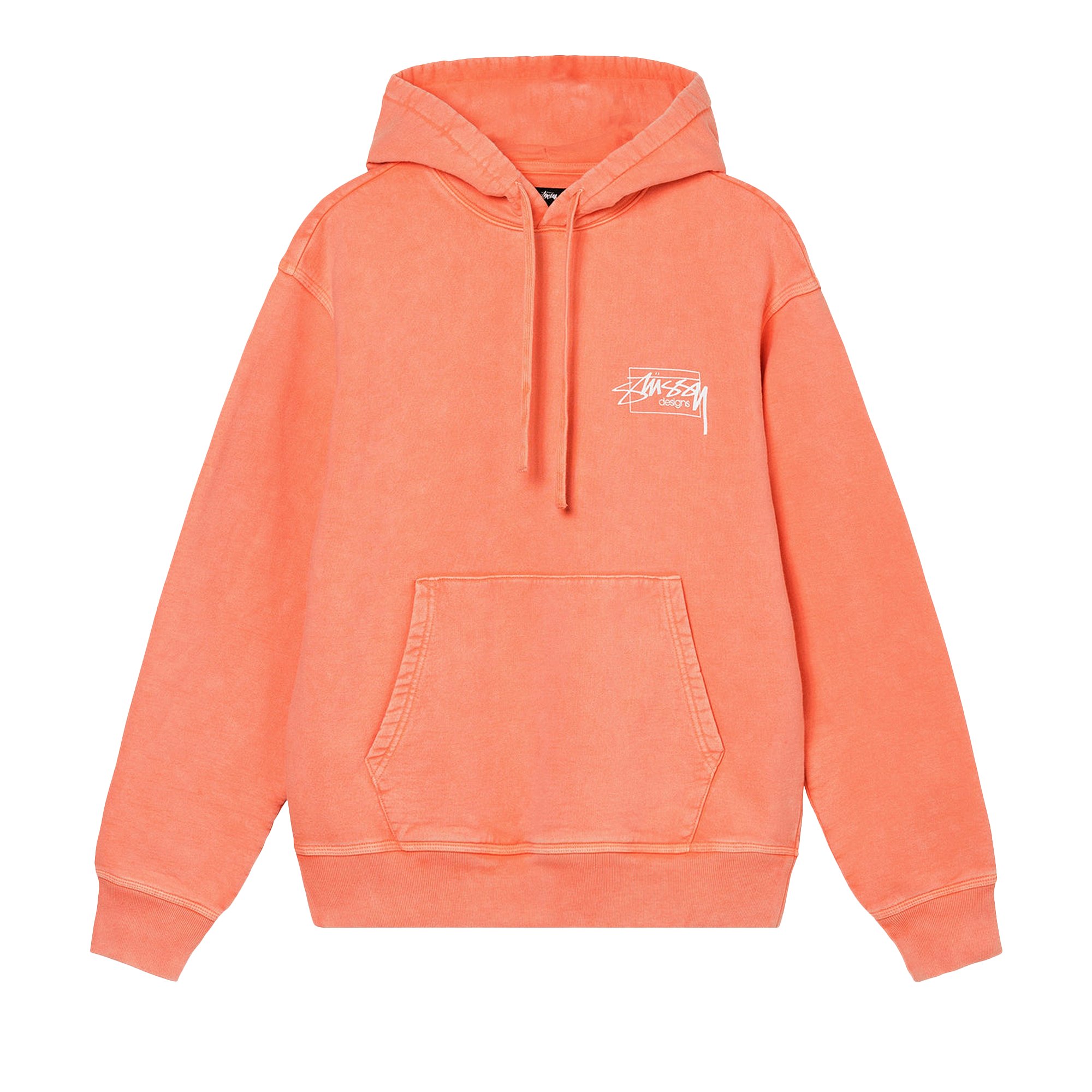 Stussy Dyed Stüssy Designs Hoodie 'Peach'