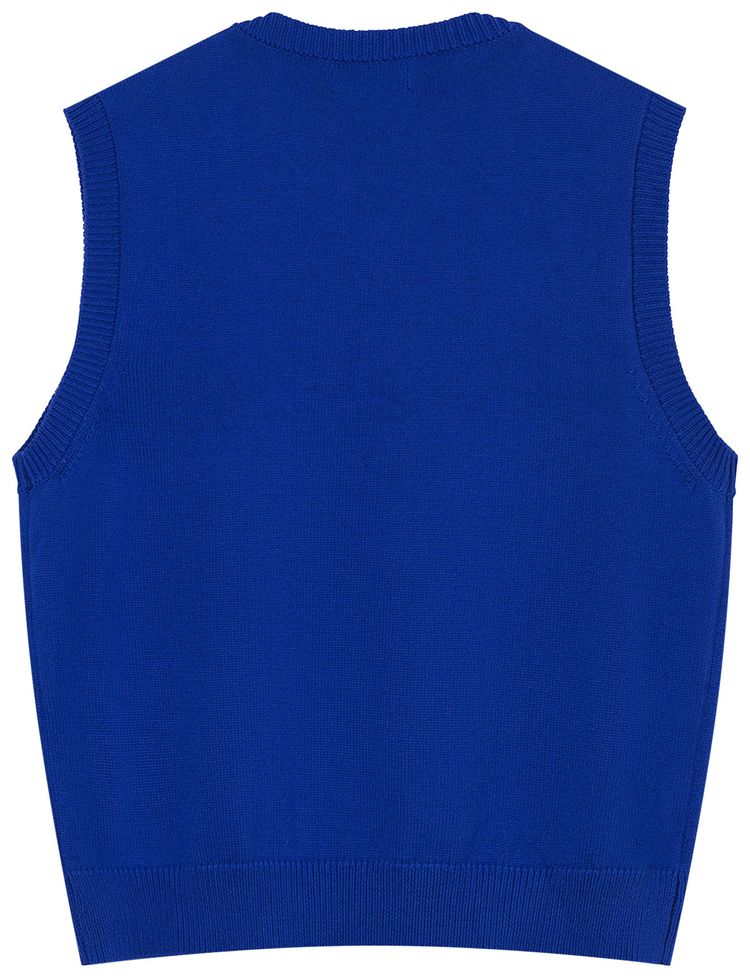 Stussy Sweater Vest Blue