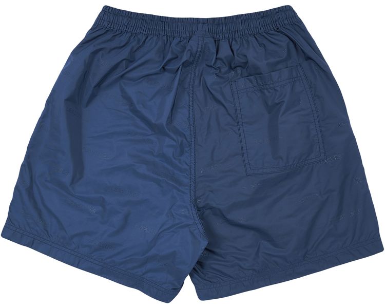 Pleasures Refresh Nylon Active Short Blue