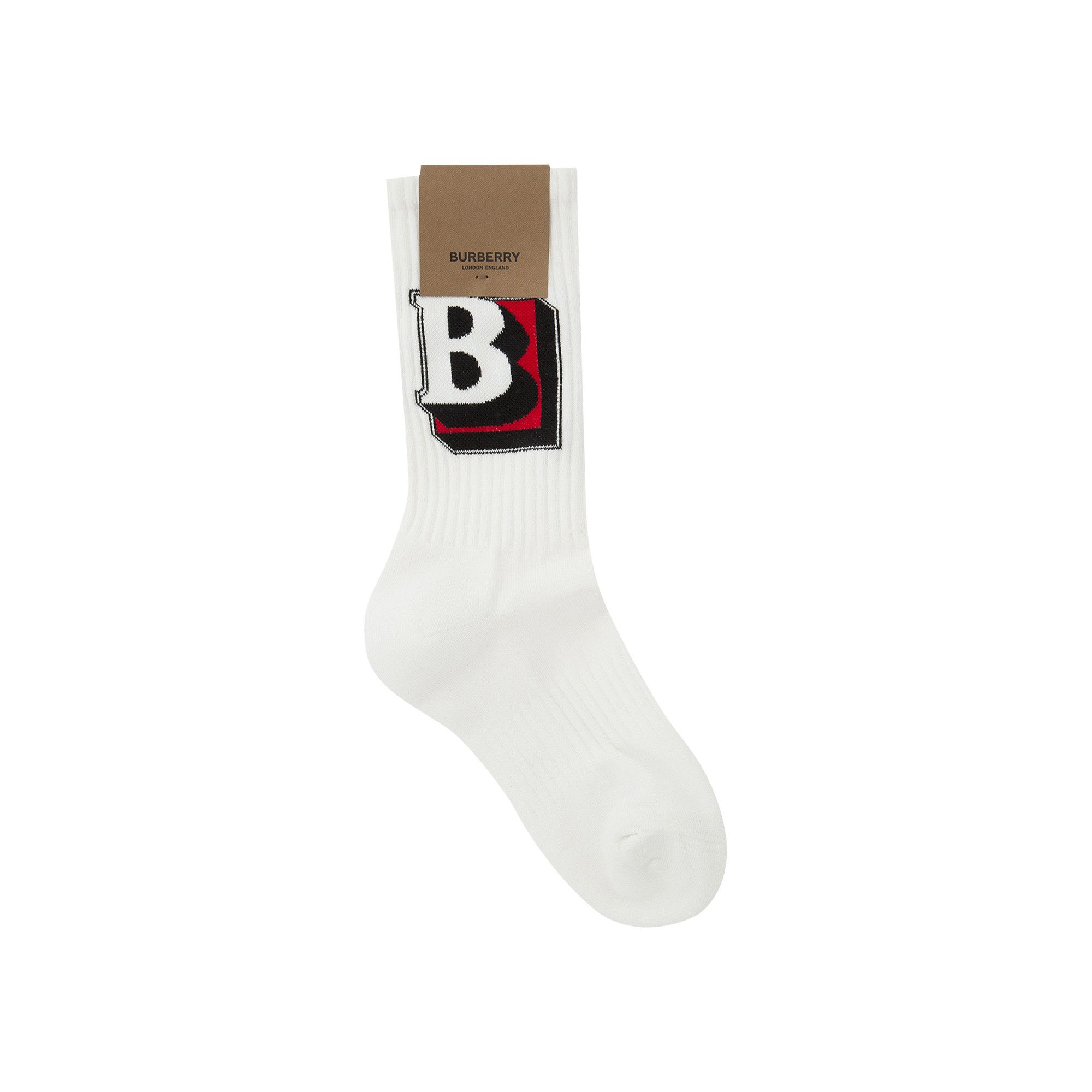 Burberry on sale logo socks