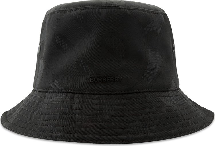 Burberry Black Monogram Bucket Hat