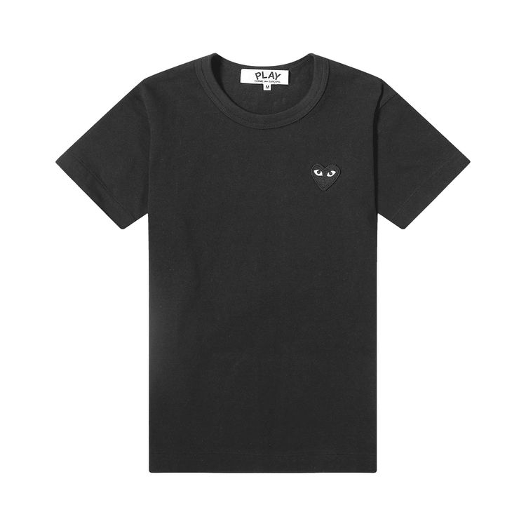 Comme des Garcons PLAY Basic Logo Tee White