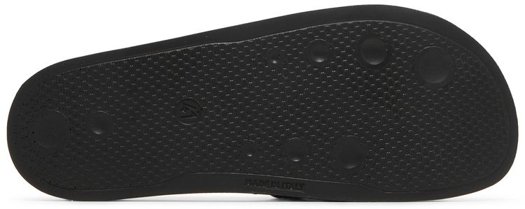 Balmain Calypso Sandal Embossed Monogram   Black