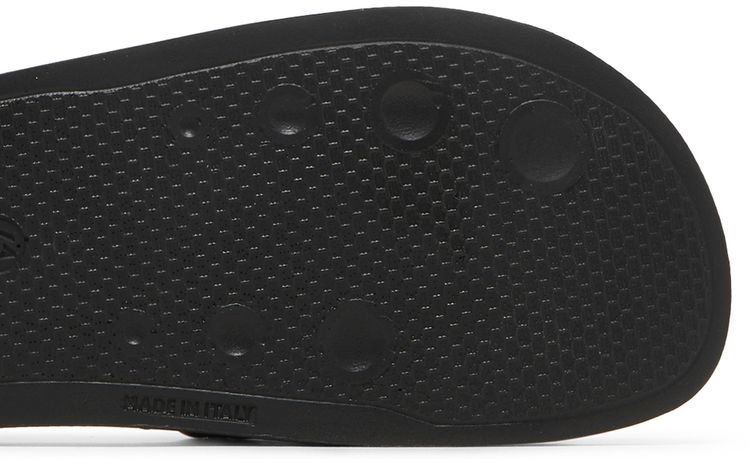 Balmain Calypso Sandal Embossed Monogram   Black