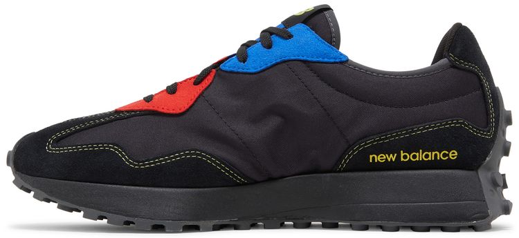 New Balance 327 Black Red Blue