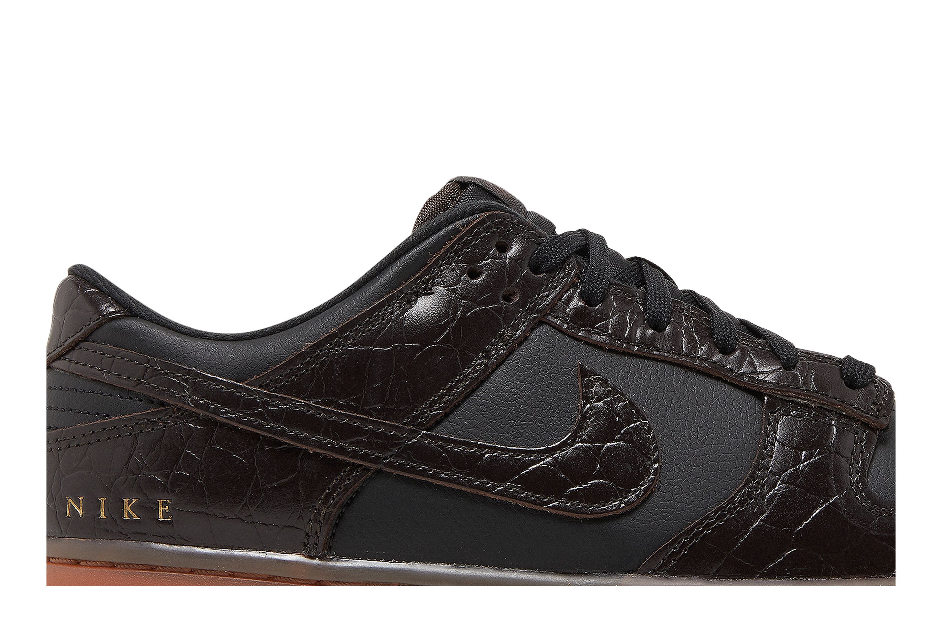 Buy Nike Dunk Low SE 'Chocolate Croc' - DV1024 010 | GOAT