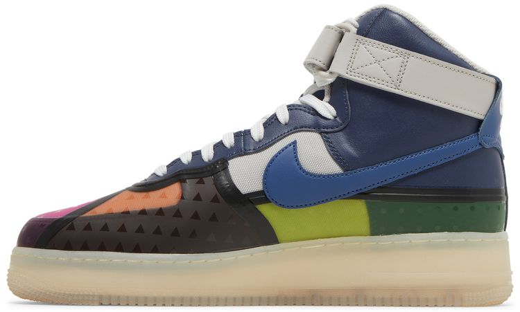 Nike Air Force 1 High 07 Thunder Blue Pink Prime