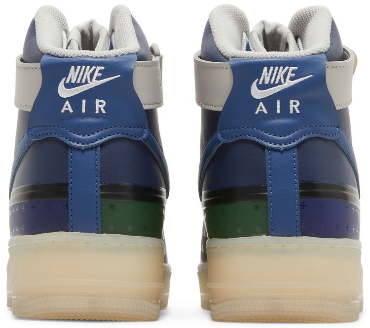 Nike Air Force 1 High 07 Thunder Blue Pink Prime