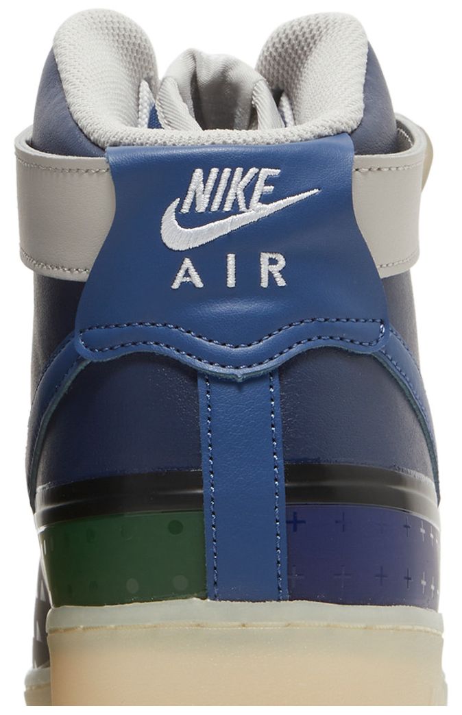 Nike Air Force 1 High 07 Thunder Blue Pink Prime