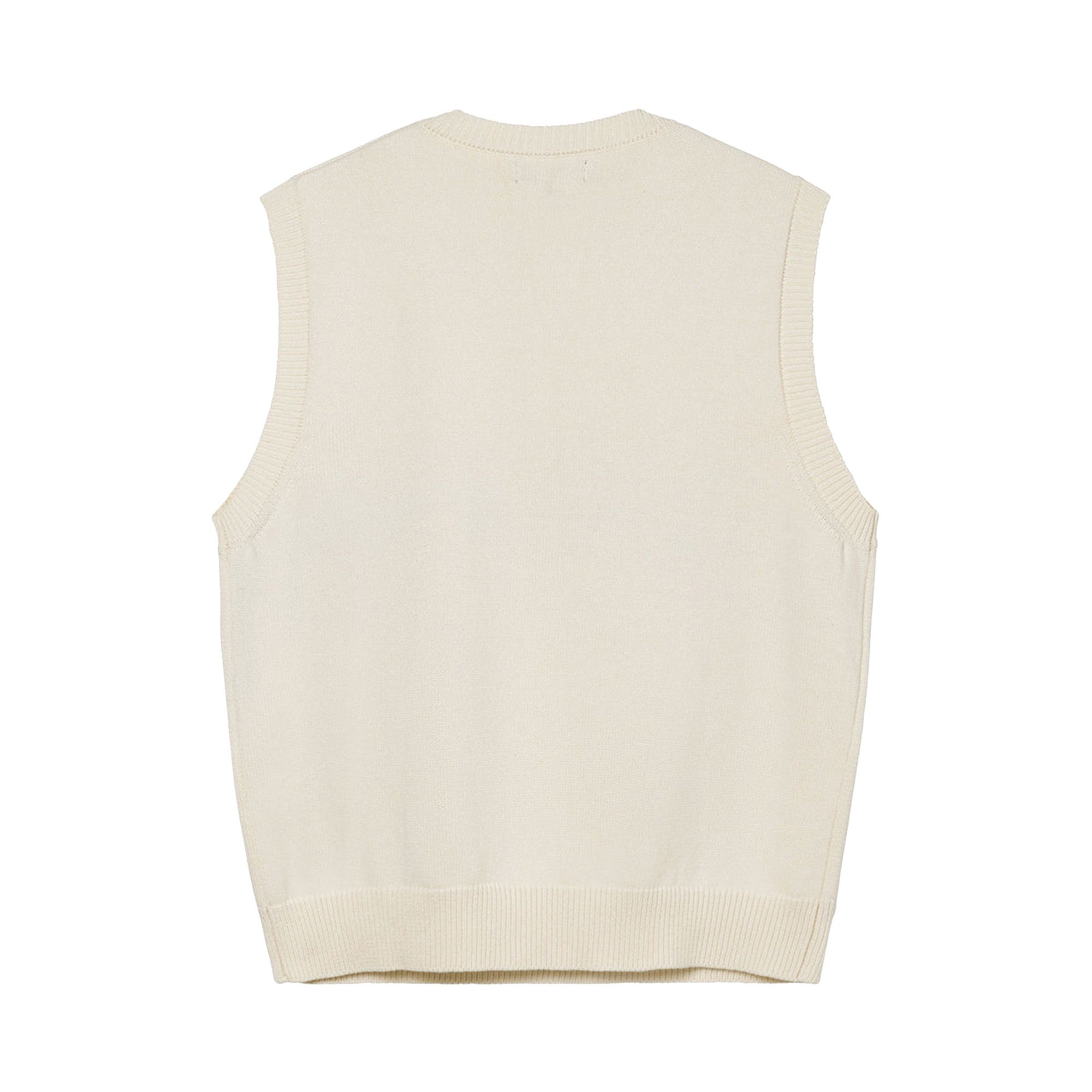 【50％OFF】 Sweater Stussy Buy Vest GOAT | NATU 117132 - 'Natural' トップス