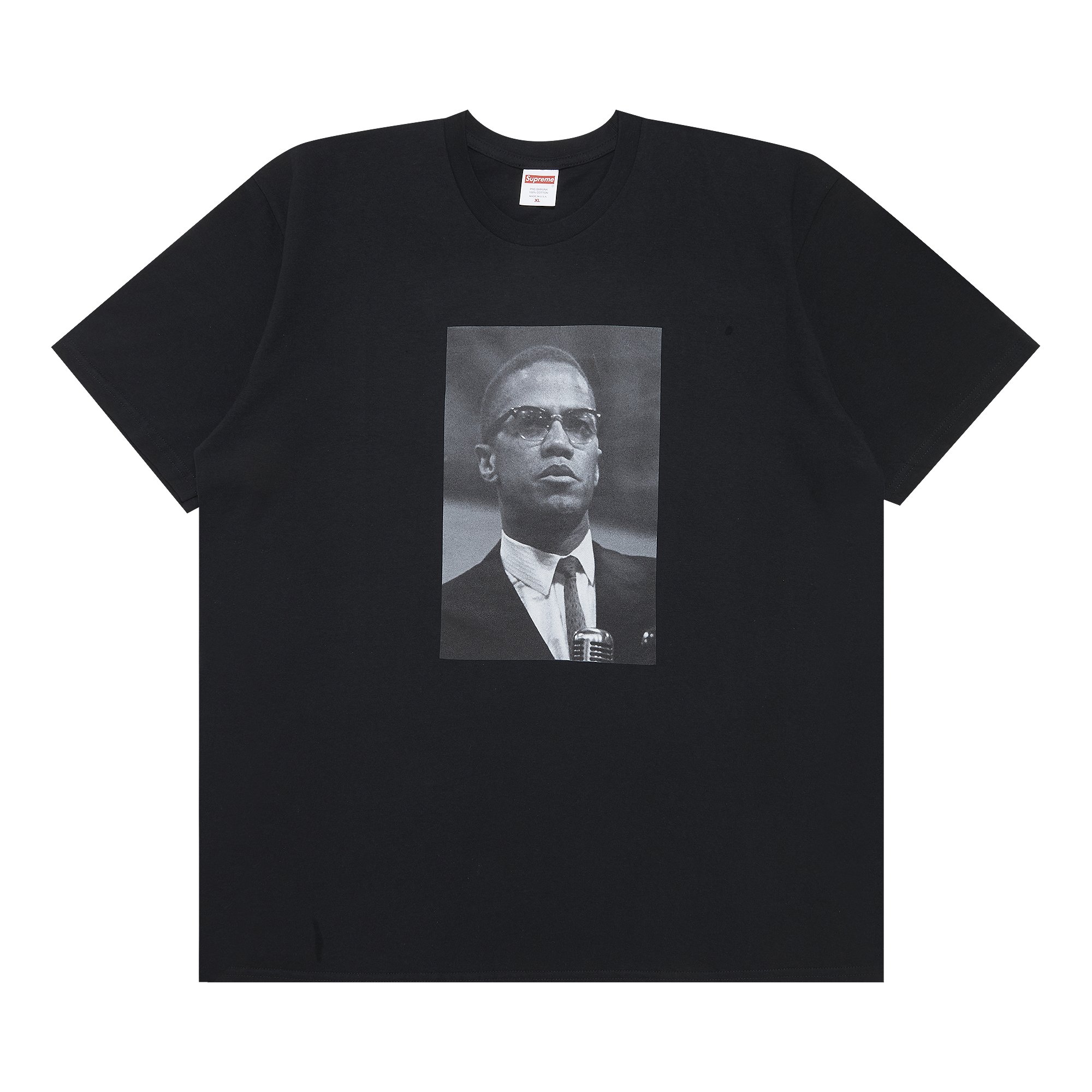 Supreme Malcolm X Tee 'Black'