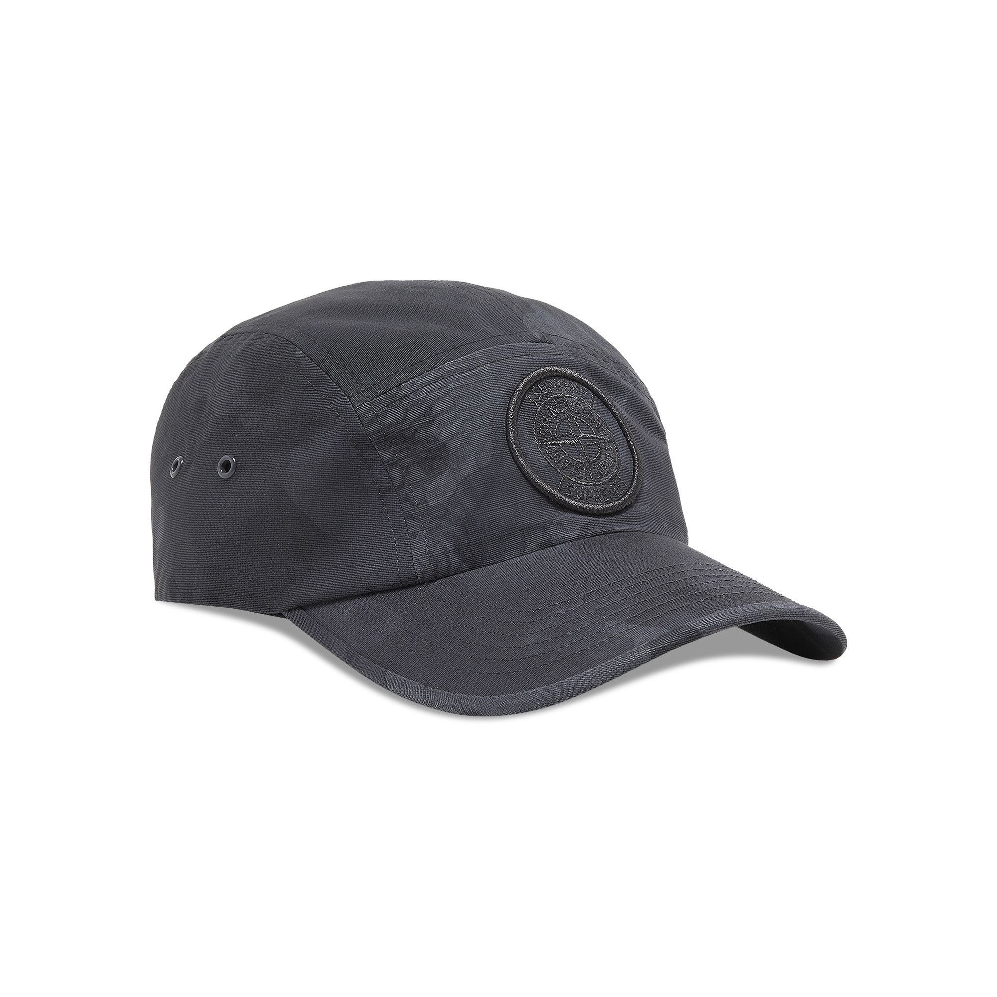 Buy Supreme x Stone Island Reactive Ice Camo Camp Cap 'Black' - SS22H10  BLACK | GOAT