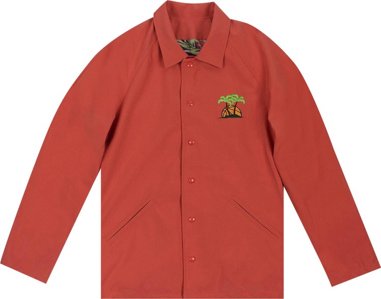 Just Don Reversible Varsity Jacket 'Coral/Pink'